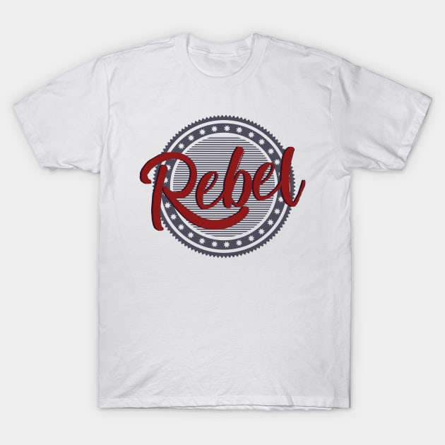 Rebel Vintage T-Shirt by xxtinastudio